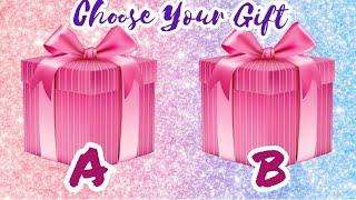 Pilih Kotak A atau Kotak B | Pilih kotak kado A atau B