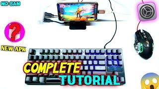 2024 Best New Apk GG Mouse Pro Play free fire  Keyboard And Mouse in Mobile #Freefire