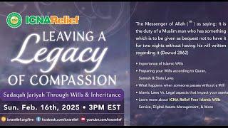 Leaving a Legacy of Compassion: Sadaqah Jariyah Through Wills & Inheritance