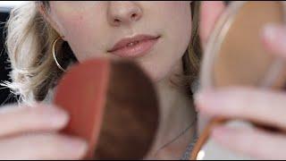 ASMR Doing Your Makeup  (realistic layered sounds) Personal Attention Makeup Application