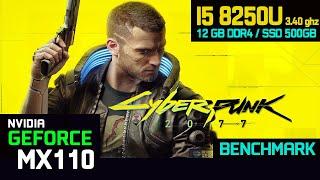 Cyberpunk 2077 MX110 i5 8250u Benchmark Samsung Expert X40