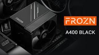 Introducing ID-COOLING FROZN A400 BLACK Air Cooler