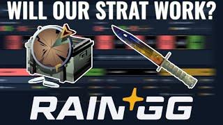 I TRIED A NEW STRATEGY TO MAKE COINS ON RAIN.GG AND IT WENT LIKE THIS...