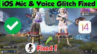 BGMI & PUBG Mobile iOS Mic Glitch and Voice Glitch Problem Fixed | PUBG Mobile Mic Not Working Fixed