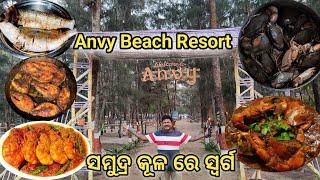 ସମୁଦ୍ର କୁଳ ରେ ଏମିତି ଗୋଟେ ଜାଗା  || Anvy Beach Resort || Siali Beach | Travel Vlog | @CobraSubhendu