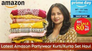 Latest Amazon Party Wear Kurti/Kurta Set Haul | Co ord Set Haul | Ranjana R