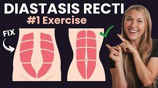 BEST Diastasis Recti Exercise To Strengthen Core - Postpartum Fitness Specialist