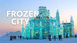 Inside China's Largest Ice City | Harbin Ice And Snow Festival Documentary