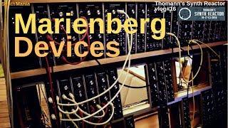 Thomann's Synth Reactor vlog#16 - Marienberg Devices #TSR19