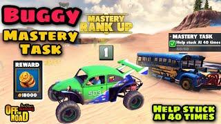 Off The Road Buggy Helping stuck AI  || Otr V1.15.3 Buggy "Help Stuck AI 40 times" Mastery Task