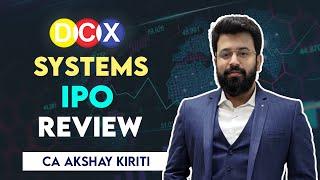 DCX Systems Limited  - Invest or avoid? | DCX Systems IPO Review | DCX IPO |