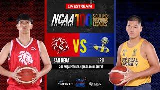 San Beda vs JRU (Men’s Basketball) | NCAA Season 100 - Replay