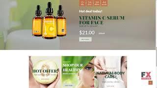 Cosmetics Store Responsive MotoCMS Ecommerce Template TMT Graeme Maxi