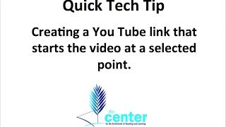 You Tube Hyperlink Tutorial