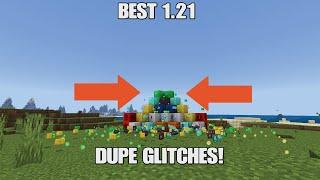 BEST MINECRAFT 1.21 DUPE GLITCHES (NEW)