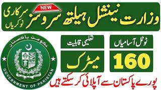 Ministry of National Health services jobs may 2024|today all jobs update