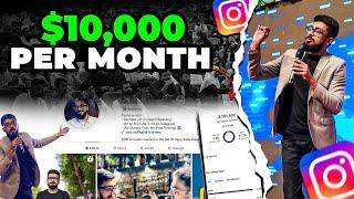 How I'm Earning $10k/Month From Instagram | How To Earn Money From Instagram