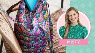 Learn how to make an Easy Quilted Zipper Tote with Misty Doan!