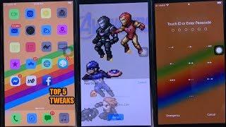 Top 5 BEST NEW Jailbreak Tweaks (A12 Support) For Chimera/UnC0ver