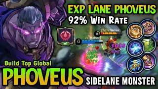 Phoveus Best Build For 2023!! 92% Win Rate - Build Top Global Phoveus - Mobile Legends