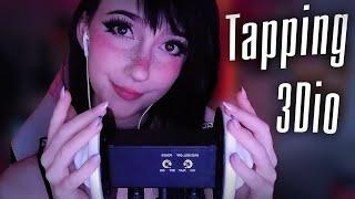 ASMR  Tapping your Ears for a comfy Sleep  3Dio tapping w/ long Nails