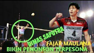 Spike keras Dimas saputra BNI taplus | Fajar maulana banyuwangi