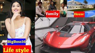 Nimrit Kaur Ahluwalia Lifestyle 2022, Bigboss 16, Income, House, Cars, Family, Net Worth & Biography
