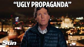 Tucker Carlson calls western coverage of Ukraine 'UGLY PROPAGANDA' ahead of Putin interview