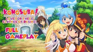 KonoSuba Love for These Clothes of Desire | Full Gameplay