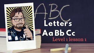 Adult Phonics Level 1 lesson 1 ABC Alphabet Sounds and Words | Homeschool Phonics Curriculum