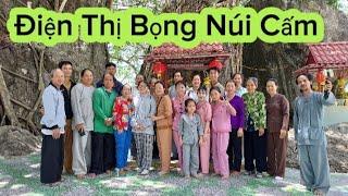 Cảnh ở điện Thị Bọng... núi Cấm...