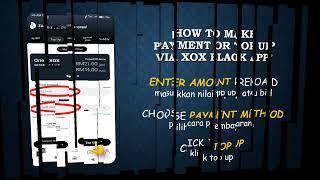 HOW TO MAKE PAYMENT OR TOP UP VIA XOX BLACK APP