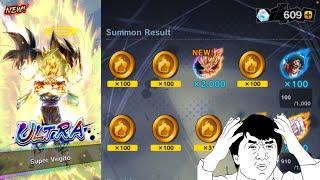 My Last ULTRA SUMMON For ULTRA Super Vegito In Dragon Ball Legends