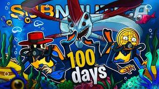 We Spent 100 DAYS In Subnautica!