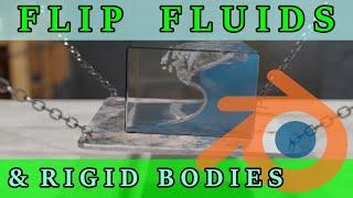Flip Fluids & Rigid Bodies - Blender