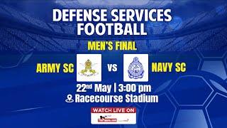 Navy v Army | Men’s Final | Defense Services Football 2023