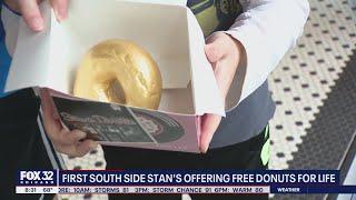 Win a golden donut from Stan's and get free donuts for life