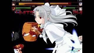 MarioFan06 MUGEN: Mizuka Nagamori and Unknown VS Len and White Len