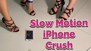 iPhone crush in slow motion - ASMR