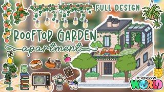 FULL DESIGN  | ROOFTOP GARDEN APARTMENT  OUT NOW!!!  | Toca Boca