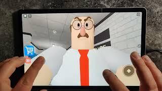 Roblox - Great School Breakout! First Person Obby Full Gameplay (iOS, Android)