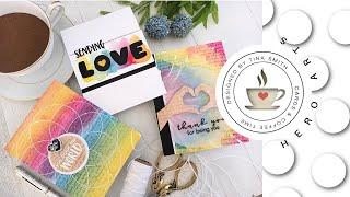 Hero Arts | My Monthly Hero Kit | AUGUST 2021 | DIY Cards by Tina Smith