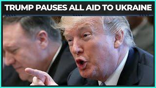 BREAKING: Trump Suspends ALL Military Aid To Ukraine