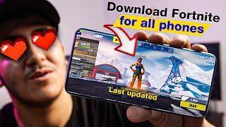 How To Download Fortnite On Android Device Not Supported Last updated