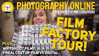 Film Factory Tour | Why Shoot Film At All? | Film vs Digital Costs