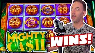 Winning on 6 Different Mighty Cash Games!