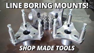 Making Bearing Mounts for the Line Borer | Shop Made Tools