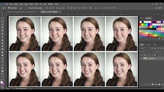 How to create Passport size Photo in adobe Photoshop CC 2018 | Photoshop Tutorial