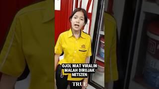 KOCAK!!! OJOL NIAT VIRALIN MALAH DIRUJAK AMA NETIZEN #shortsfeed #shortvideo #shortsnews #shorts