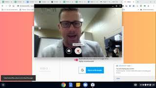 How to record from the webcam on a chromebook